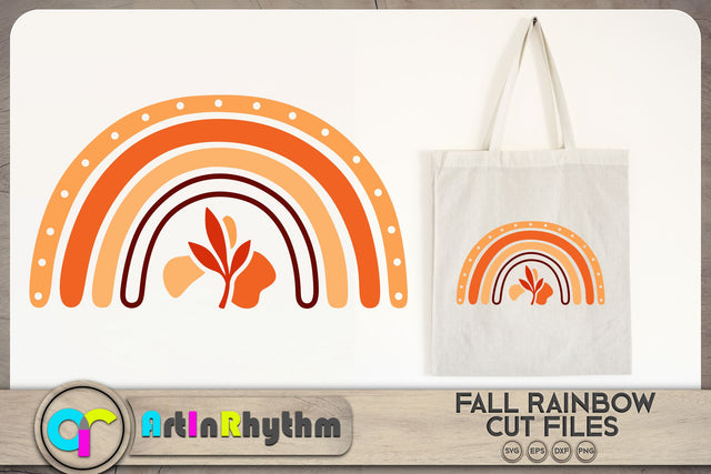 Fall rainbow SVG / Autumn rainbow SVG SVG Artinrhythm shop 