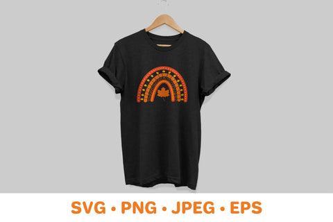 Fall rainbow SVG. Cute autumn decorations. SVG LaBelezoka 