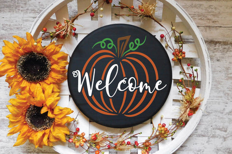 Fall Round Sign Bundle - Autumn SVG Bundle SVG Old Market 