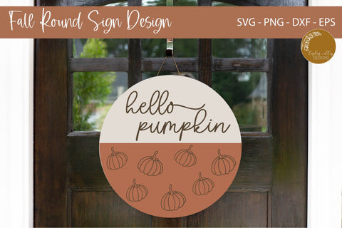 Fall Round Sign SVG Bundle-Autumn SVG Bundle SVG Linden Valley Designs 