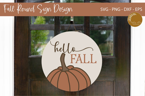 Fall Round Sign SVG Bundle-Autumn SVG Bundle SVG Linden Valley Designs 