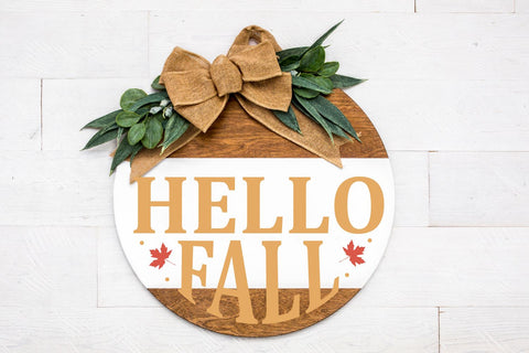 Fall Round Signs Svg Bundle SVG Regulrcrative 