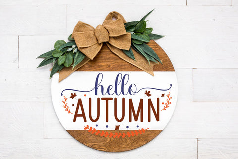 Fall Round Signs Svg Bundle SVG Regulrcrative 