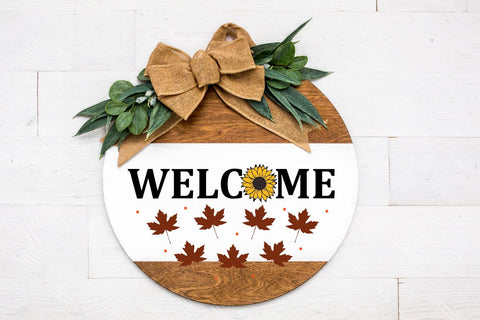 Fall Round Signs Svg Bundle SVG Regulrcrative 