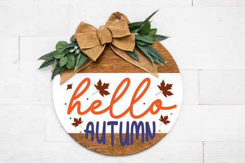 Fall Round Signs Svg Bundle SVG Regulrcrative 