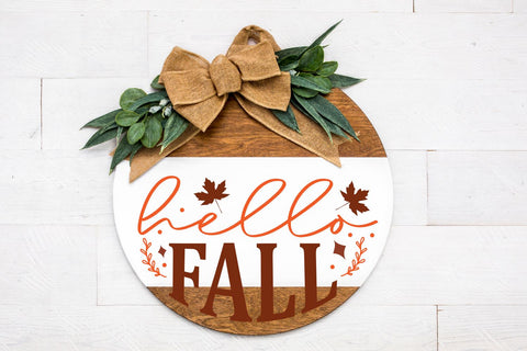 Fall Round Signs Svg Bundle SVG Regulrcrative 