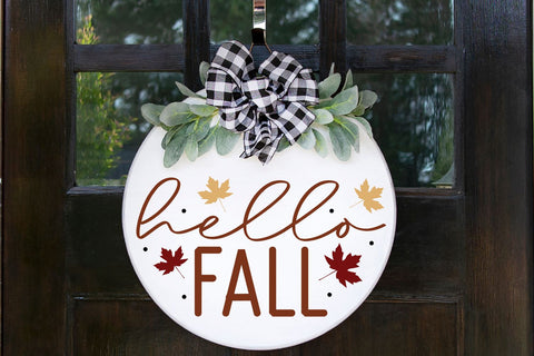 Fall Round Signs Svg Bundle SVG Regulrcrative 