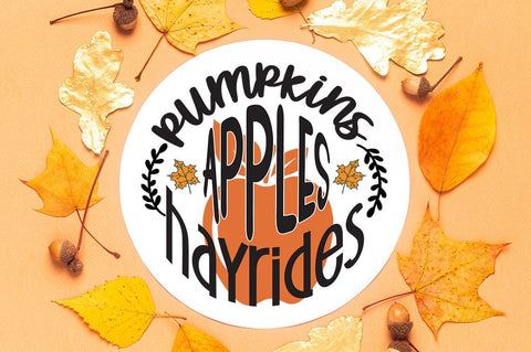 Fall Round SVG Bundle.Pumpkin SVG, Pumpkin Bundle Svg, SVG Designangry 
