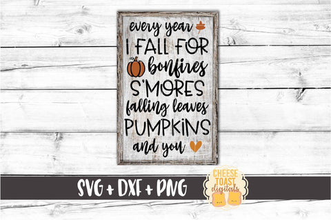 Fall Sign Bundle Vol 3 - Autumn SVG PNG DXF Cut Files SVG Cheese Toast Digitals