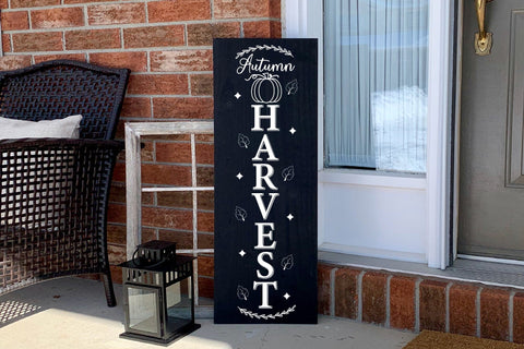 Fall Sign SVG - Autumn Harvest - Porch Sign SVG SVG CraftLabSVG 