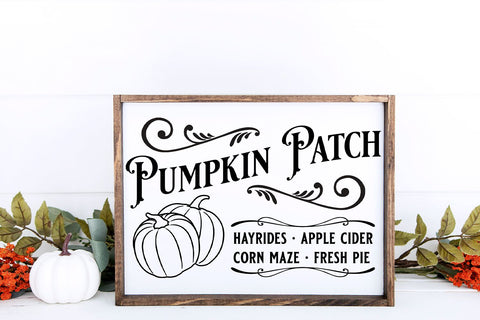 Fall Sign SVG Bundle | Autumn SVG SVG B Renee Design 