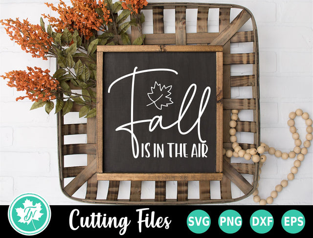Fall Sign SVG | Fall is in the Air SVG SVG TrueNorthImagesCA 