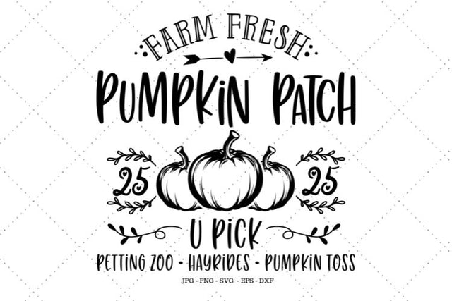 Fall Sign Svg, Farm Fresh Pumpkins, Farmhouse Fall Decor, Fall Decor, Pumpkin Patch Svg, Fall Svg SVG SVG Digital Designer 