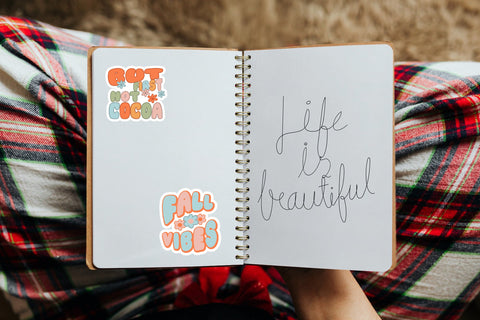 Fall Stickers. Fall Packaging Stickers. Thanksgiving PNG SVG Olga Terlyanskaya 