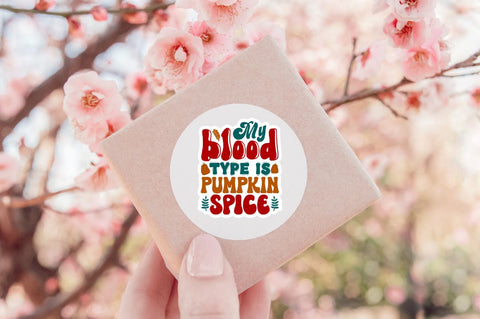 Fall Stickers Png Bundle Sublimation Regulrcrative 