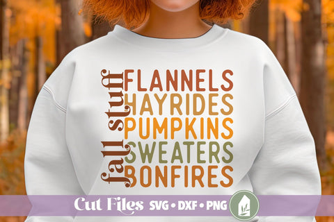 Fall Stuff SVG, Fall T-shirt Design SVG LilleJuniper 