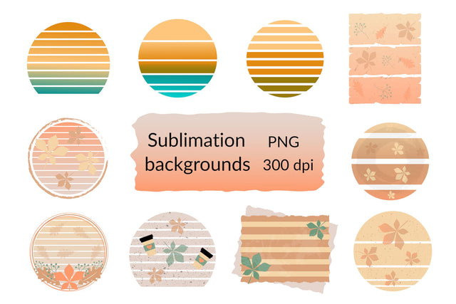 Fall Sublimation Background. Autumn Sublimation PNG Sublimation Olga Terlyanskaya 