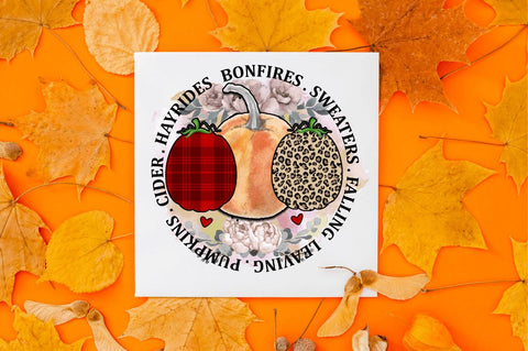 Fall Sublimation Bundle Sublimation Regulrcrative 