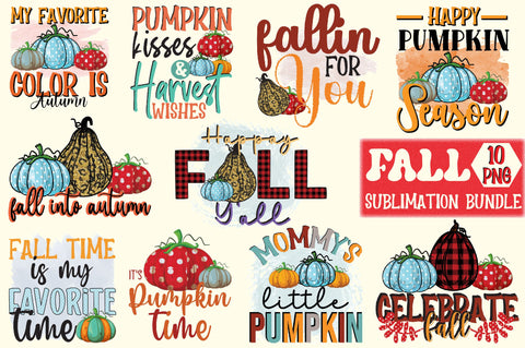 fall sublimation bundle Sublimation SVGista 