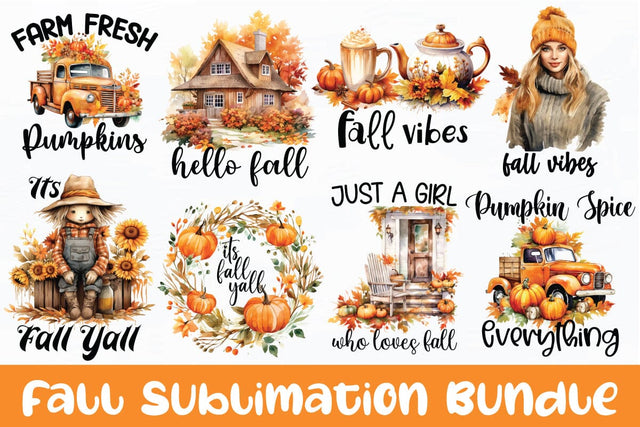 Fall Sublimation Bundle SVG Crafty Ideas 