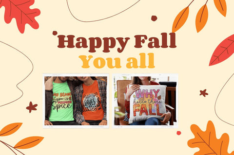 Fall Sublimation Bundle SVG Regulrcrative 