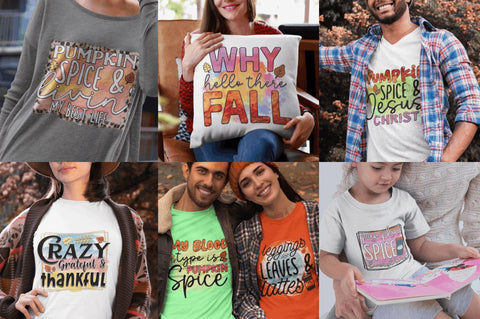 Fall Sublimation Bundle SVG Regulrcrative 