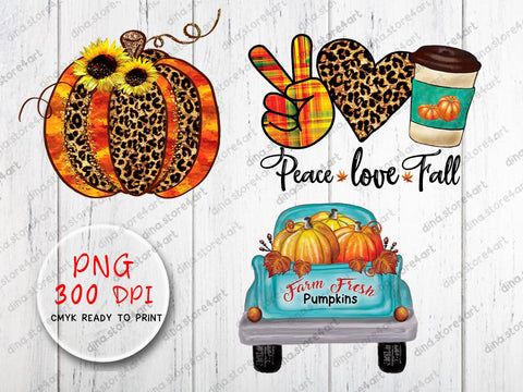Fall Sublimation collection Sublimation Dina.store4art 