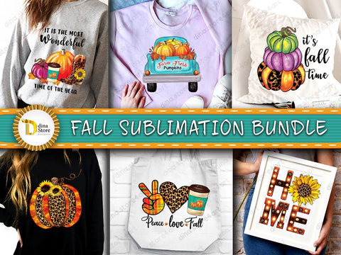 Fall Sublimation collection Sublimation Dina.store4art 