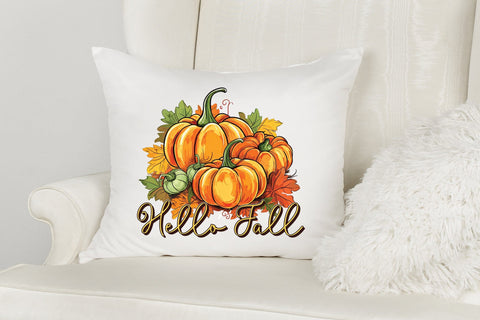 Fall Sublimation Design - Hello Fall PNG Sublimation CraftLabSVG 