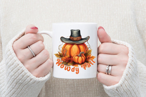 Fall Sublimation Design | Howdy Fall PNG Sublimation CraftLabSVG 