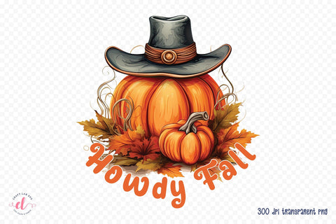 Fall Sublimation Design | Howdy Fall PNG Sublimation CraftLabSVG 