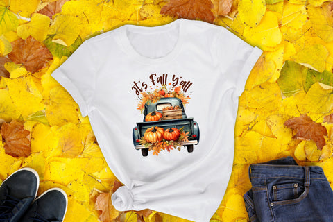Fall Sublimation Design - It's Fall Y'all Sublimation CraftLabSVG 