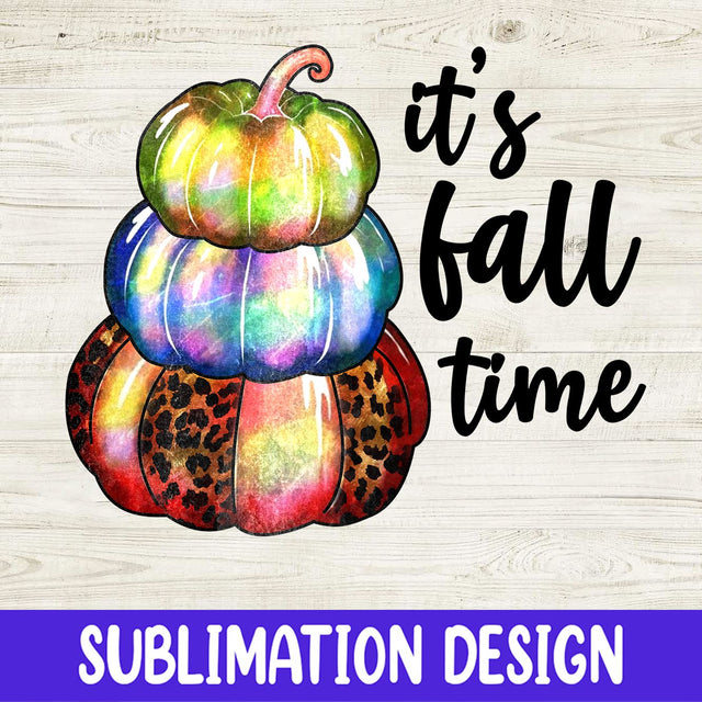 Fall Sublimation Design PNG, Its Fall Time Halloween Tshirts Design, Pumpkin Farm Truck PNG File Sublimation iStyleDesign 
