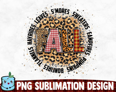 Fall Sublimation Design Sublimation MintyMarshmallows 