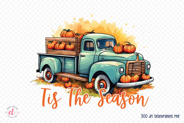 Fall Sublimation Design - Tis the Season Sublimation CraftLabSVG 