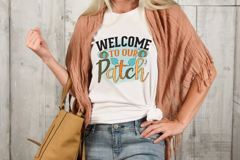 Fall Sublimation Design | Welcome to Our Patch Sublimation CraftLabSVG 