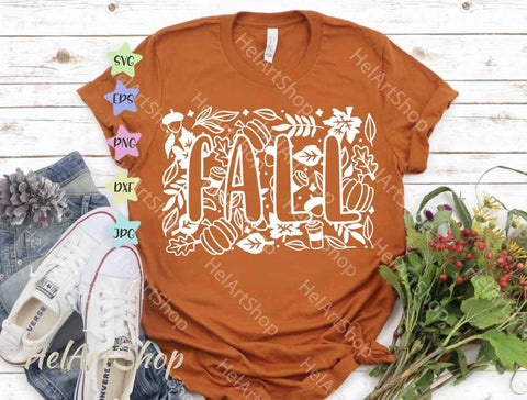 Fall SVG, Autumn Leaves svg SVG _HelArtShop_ 