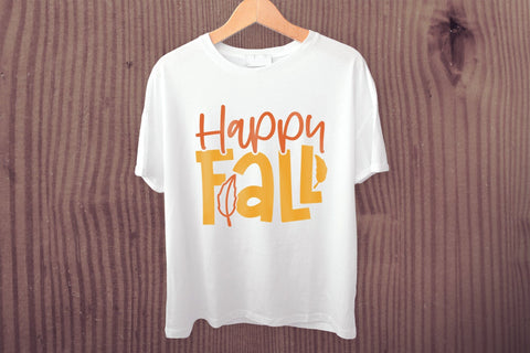 Fall SVG - Autumn SVG - Happy Fall Cut File SVG CraftLabSVG 