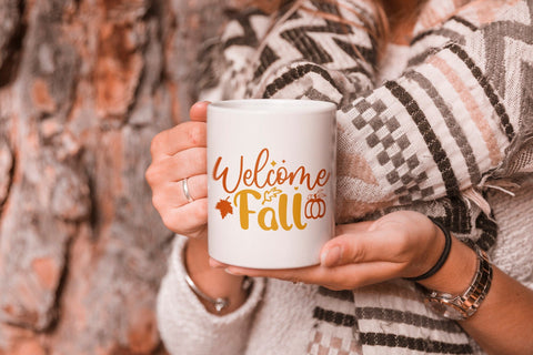 Fall SVG | Autumn SVG | Welcome Fall Cut File SVG CraftLabSVG 