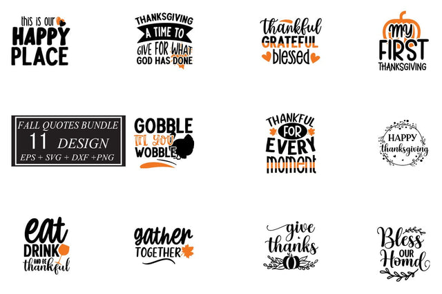 Fall SVG bundle 11 design SVG svgteam 