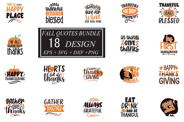 Fall SVG bundle 18 design SVG svgteam 