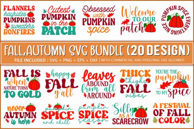 Fall SVG Bundle, Autumn SVG SVG Shetara Begum 
