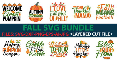FALL SVG BUNDLE ,FALL SVG BUNDLE Quotes , Funny Svg SVG Newmockups 