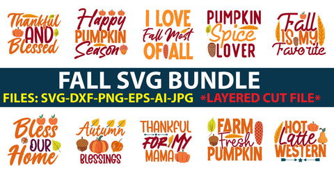 FALL SVG BUNDLE ,FALL SVG BUNDLE Quotes , Funny Svg SVG Newmockups 