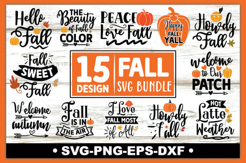 Fall SVG Bundle SVG Ariyan 