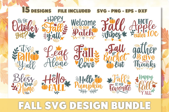 Fall SVG Bundle SVG Ariyan 