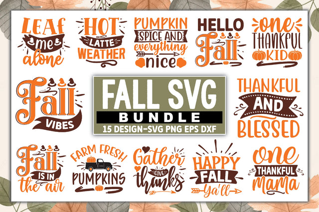 Fall SVG Bundle SVG Ariyan 