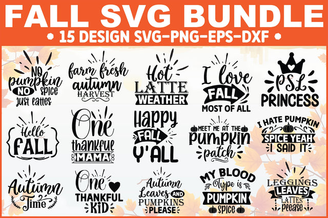 Fall SVG Bundle SVG Ariyan 