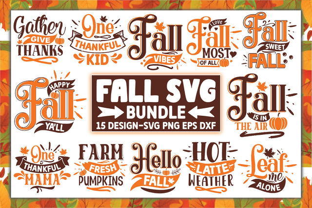 Fall SVG Bundle SVG Ariyan 