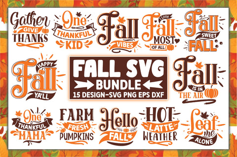 Fall SVG Bundle SVG Ariyan 